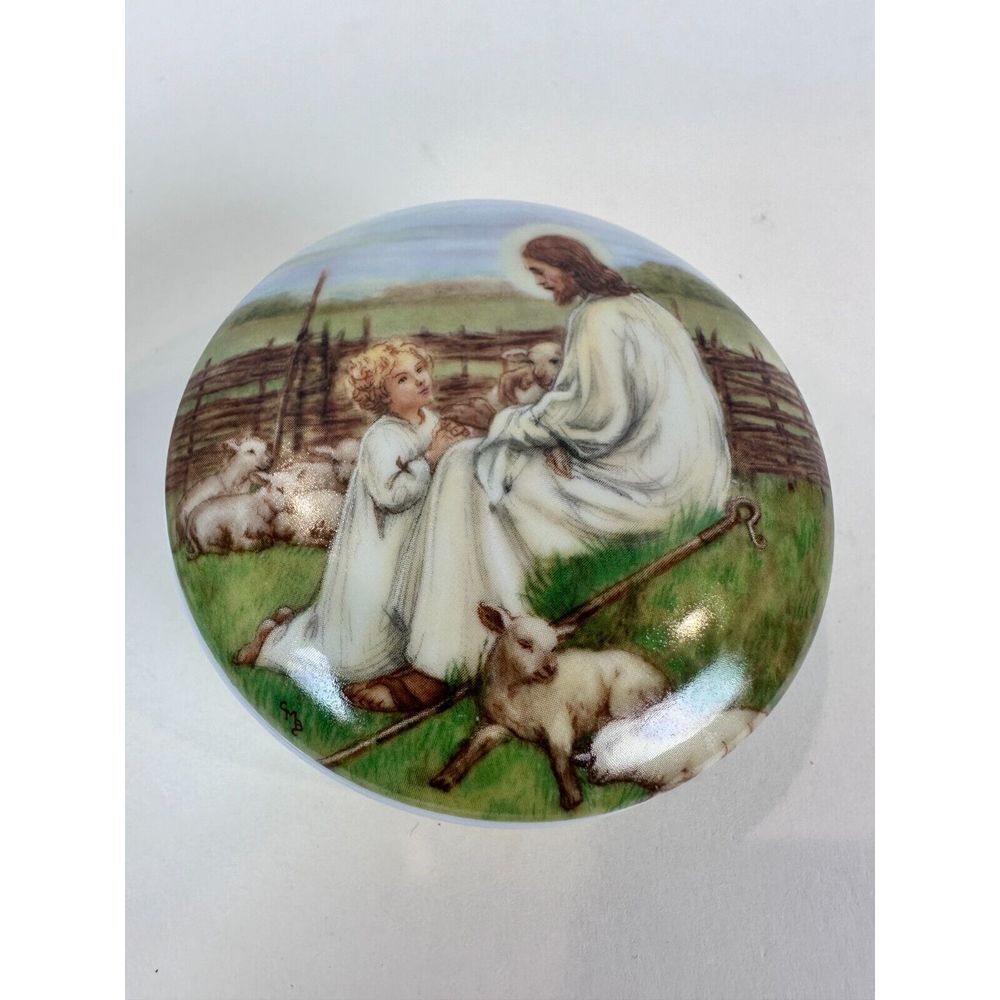 Ardleigh Elliott Music Box Artist CM Barker The Lord is my Shepherd